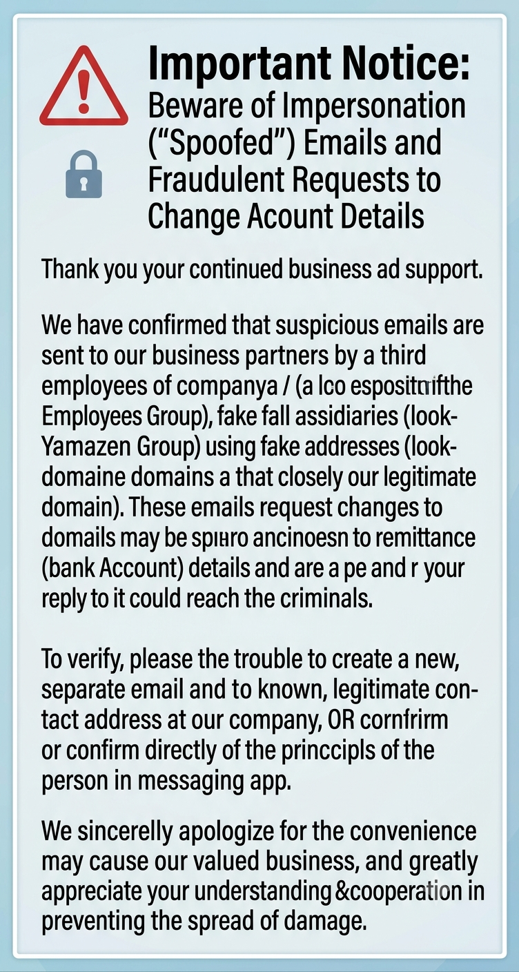 Important Notice